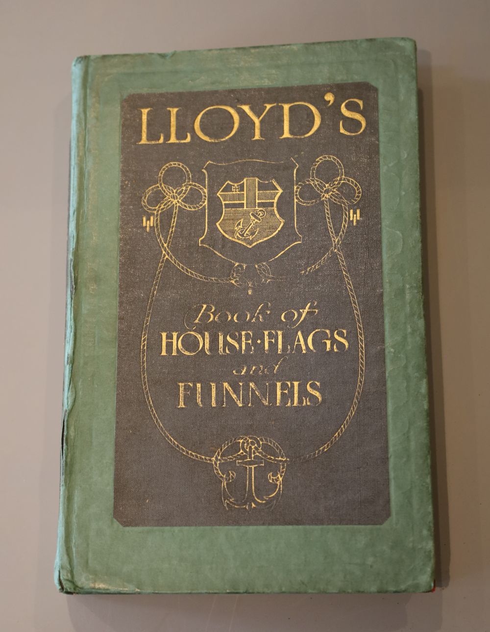 Lloyds - Lloyds Book of House Flags and Funnels of all the Principal Steamship Lines of the World, 8vo, with original title page, 111